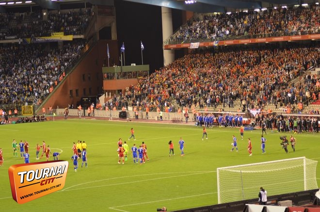 Belgique - Bosnie - stade roi baudouin